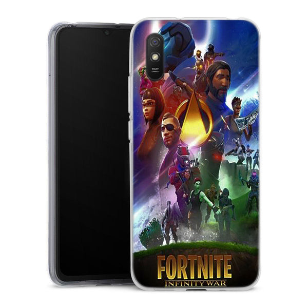 Coque Xiaomi Redmi 9A Fortnite Skin Omega infinity war | Housse silicone, Protection optimale - Motif Jeux video Gaming