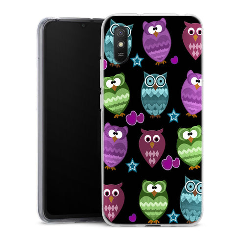 Coque pour Xiaomi Redmi 9A Funky owls
