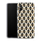 Coque pour Xiaomi Redmi 9A Glitter triangles in gold black and nude