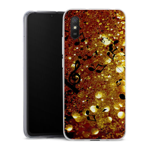 Coque pour Xiaomi Redmi 9A Golden Music