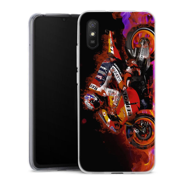 coque telephone Redmi 9A originale Honda Moto