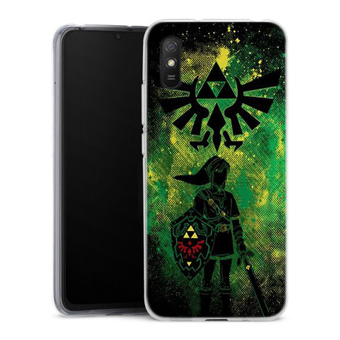 Coque Xiaomi Redmi 9A Hyrule art | Housse silicone, Protection optimale - Motif Jeux video Gaming