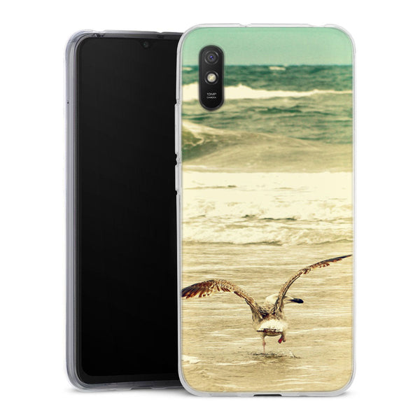 Coque Xiaomi Redmi 9A Karate Kid Pose | Housse silicone, antichocs, protection optimale - Motif floral