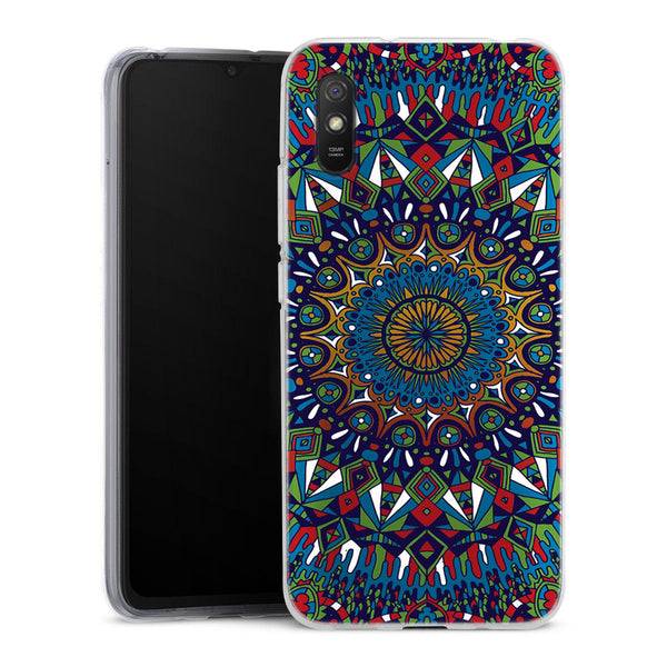 Coque pour Xiaomi Redmi 9A Mandala Multicolors creator
