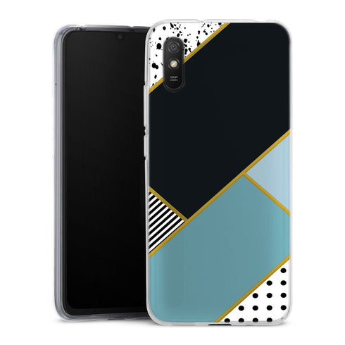 Coque pour Xiaomi Redmi 9A Minimal Blue Style