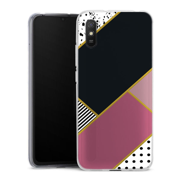 Coque pour Xiaomi Redmi 9A Minimal Pink Style