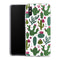 Coque Xiaomi Redmi 9A Minimalist pattern With Cactus Plants | Housse silicone, antichocs, protection optimale - Motif floral