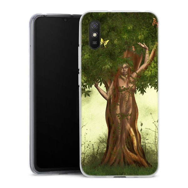 Coque Xiaomi Redmi 9A Mother Earth | Housse silicone, antichocs, protection optimale - Motif floral