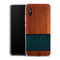 Coque Xiaomi Redmi 9A Natural Wooden Wood Bamboo | Housse silicone, antichocs, protection optimale - Motif floral