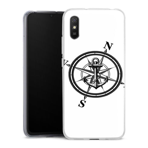 Coque Xiaomi Redmi 9A Nautica | Housse silicone, antichocs, protection optimale - Motif floral
