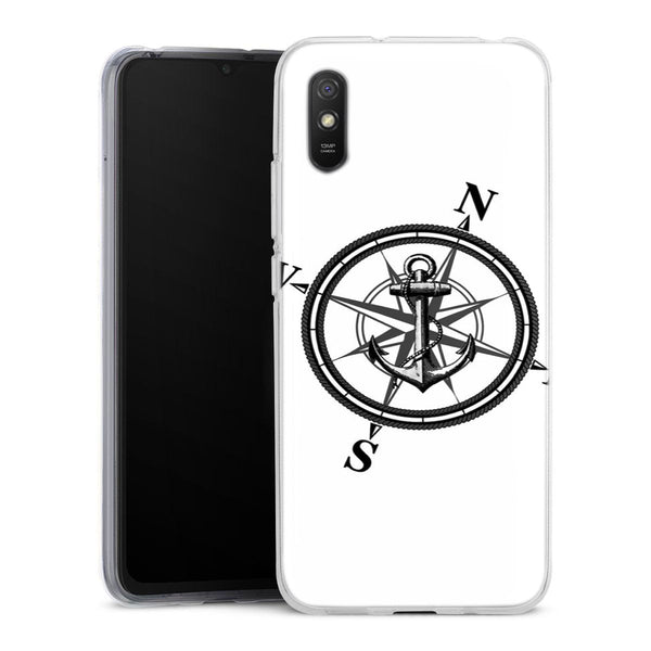 Coque Xiaomi Redmi 9A Nautica | Housse silicone, antichocs, protection optimale - Motif floral