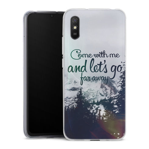 Coque Xiaomi Redmi 9A Snow | Housse silicone, antichocs, protection optimale - Motif floral