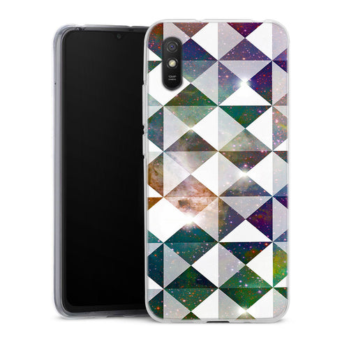 Coque Xiaomi Redmi 9A Space Diamonds abstract