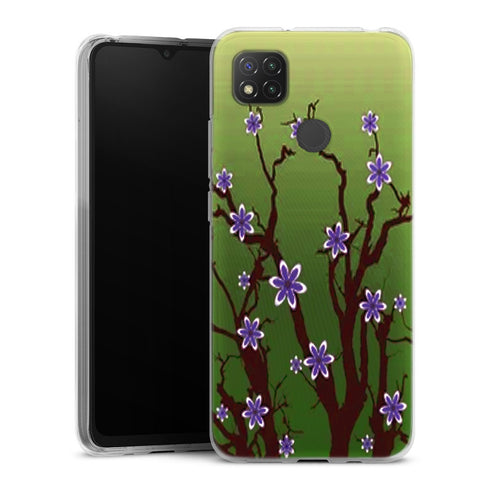 Coque Xiaomi Redmi 9C Arizona phone case | Housse silicone, antichocs, protection optimale - Motif floral Usa