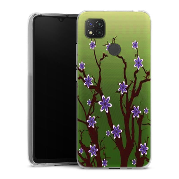 Coque Xiaomi Redmi 9C Arizona phone case | Housse silicone, antichocs, protection optimale - Motif floral Usa