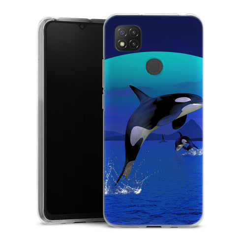 Coque Xiaomi Redmi 9C Baleine
