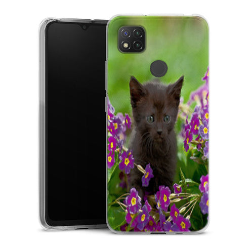 Coque Xiaomi Redmi 9C Bebe Chaton Mignon