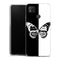 Coque Xiaomi Redmi 9C Butterfly Noir et Blanc