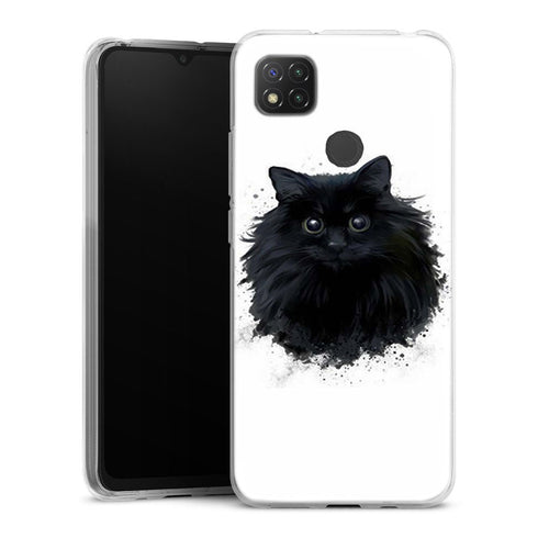 Coque Xiaomi Redmi 9C Chat Noir