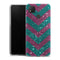 Coque pour Xiaomi Redmi 9C Chevrons Strass Violet Rose