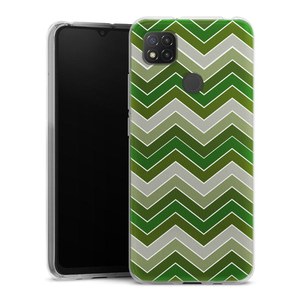 Coque pour Xiaomi Redmi 9C Garden Spring Chevrons
