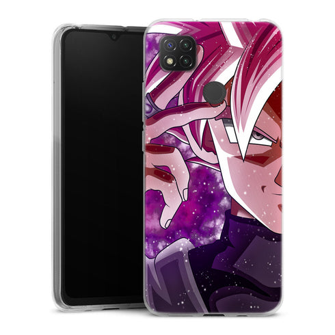coque Xiaomi Redmi 9C Dragon Ball Super Black SS Rose