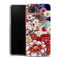 Coque Xiaomi Redmi 9C fleurs japonais antiques | Housse silicone, antichocs, protection optimale - Motif floral