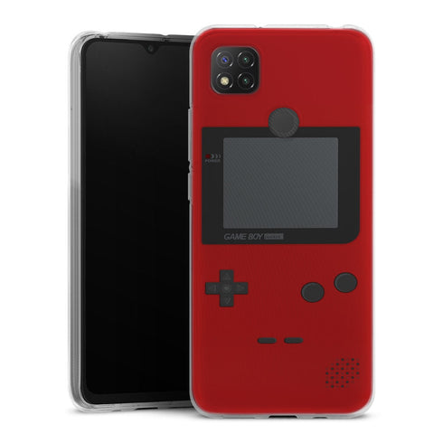 Coque Xiaomi Redmi 9C Game Boy Rouge | Housse silicone, Protection optimale - Motif Jeux video Gaming