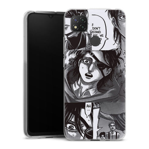 coque Xiaomi Redmi 9C Hange Zoe attaque sur Titan