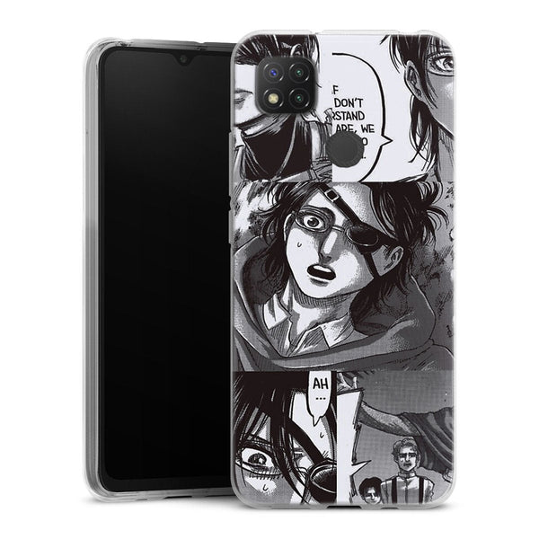 coque Xiaomi Redmi 9C Hange Zoe attaque sur Titan