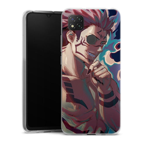 coque Xiaomi Redmi 9C Jujutsu Kaisen Sukuna
