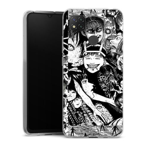 coque Xiaomi Redmi 9C Junji ito collage