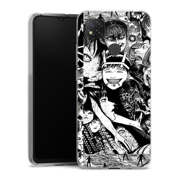 coque Xiaomi Redmi 9C Junji ito collage