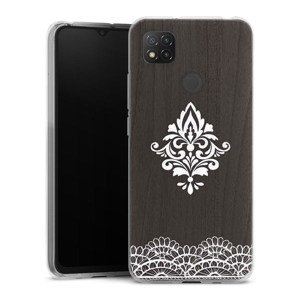 Coque pour Xiaomi Redmi 9C Lace Woods Black
