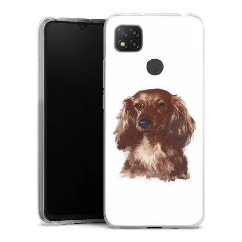 Coque Xiaomi Redmi 9C Mon Teckel en Portrait