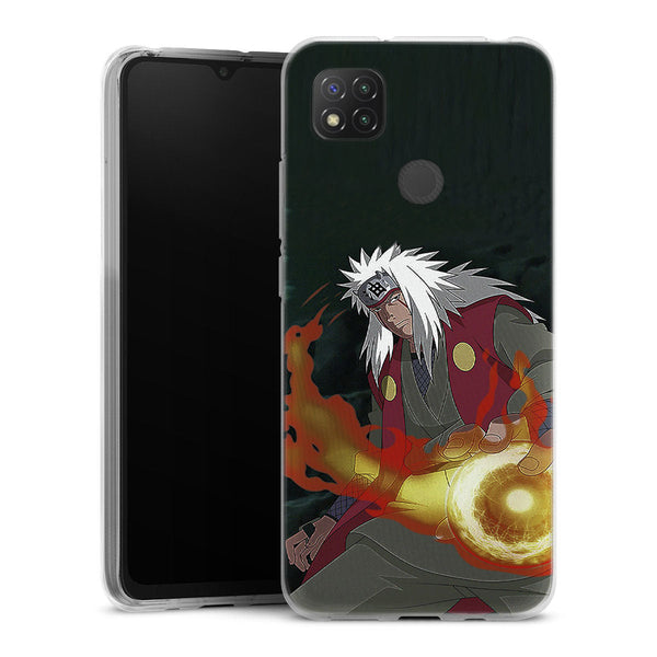 coque Xiaomi Redmi 9C Naruto Jiraiya Rasengan