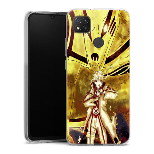 coque Xiaomi Redmi 9C Naruto Kyubi Jaune