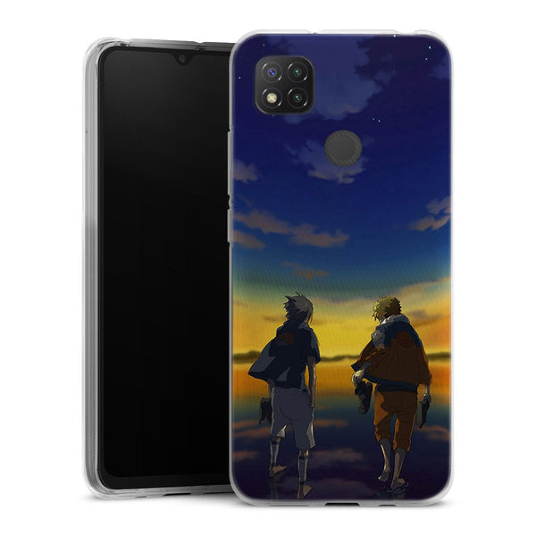 coque Xiaomi Redmi 9C Naruto Sasuke Ciel Etoile