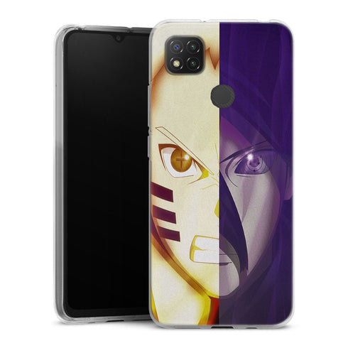 coque Xiaomi Redmi 9C Naruto Vs Sasuke