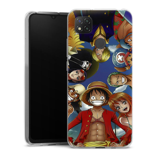 coque Xiaomi Redmi 9C One Piece Pirate Team