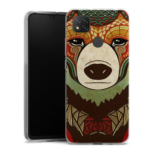 Coque Xiaomi Redmi 9C Ours Tribal
