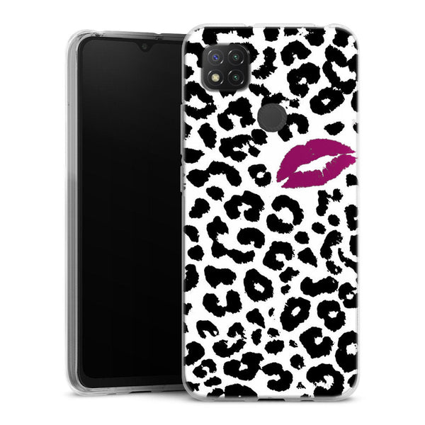 Coque pour Xiaomi Redmi 9C Panthere Kiss