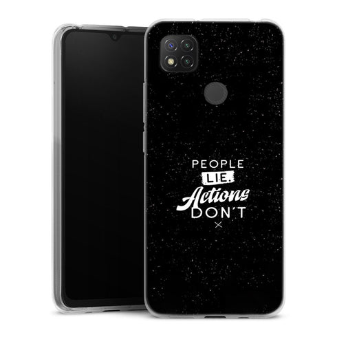 Coque pour Xiaomi Redmi 9C People Lie Action Don't