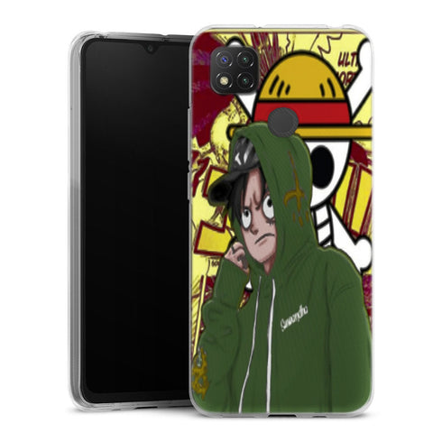 coque Xiaomi Redmi 9C Singe Luffy