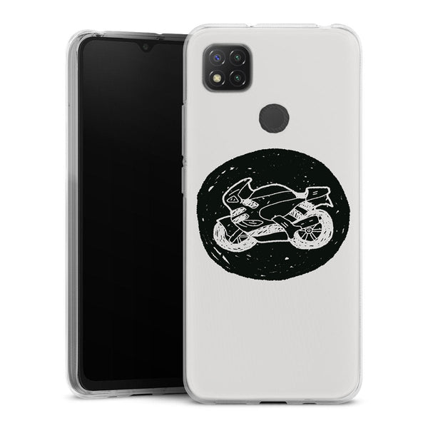 coque telephone Redmi 9C originale Super Moto Sportive