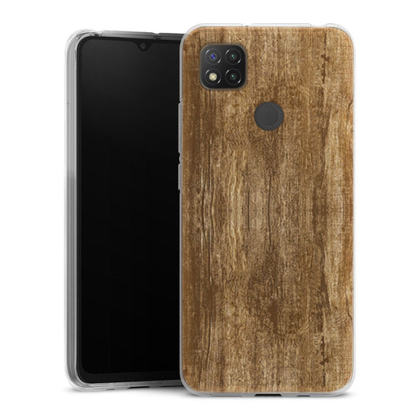 Coque pour Xiaomi Redmi 9C Texture Bois
