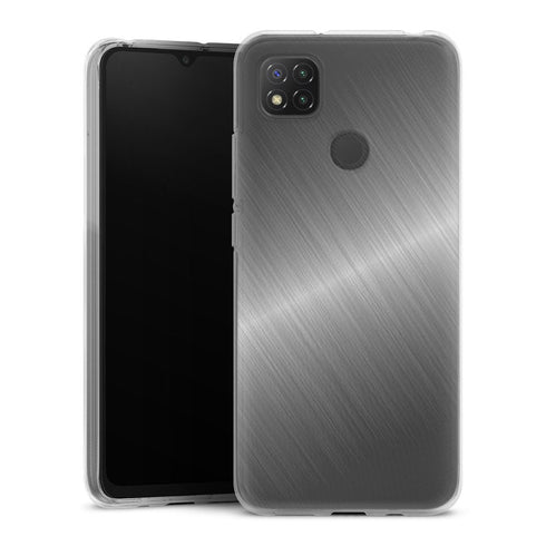 Coque pour Xiaomi Redmi 9C Texture Métal