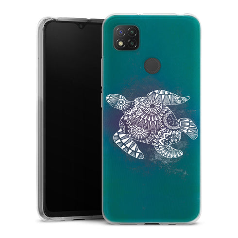 Coque Xiaomi Redmi 9C Tortue Mandala
