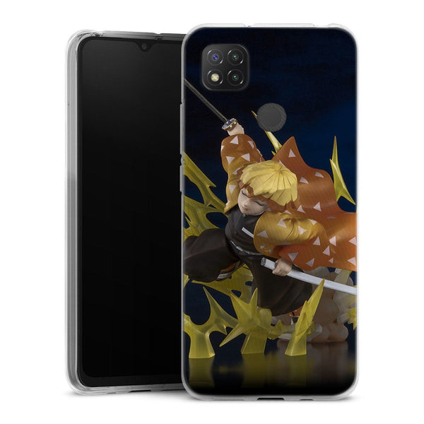 coque Xiaomi Redmi 9C Zenitsu demon slayer