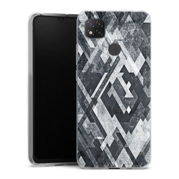 Coque pour Xiaomi Redmi 9C Zig Zag Black